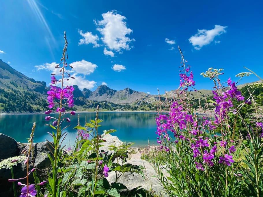 Studio De Charme Avec Vue Sur Le Val D'Allos, Parking Et Wifi Gratuit Buitenkant foto