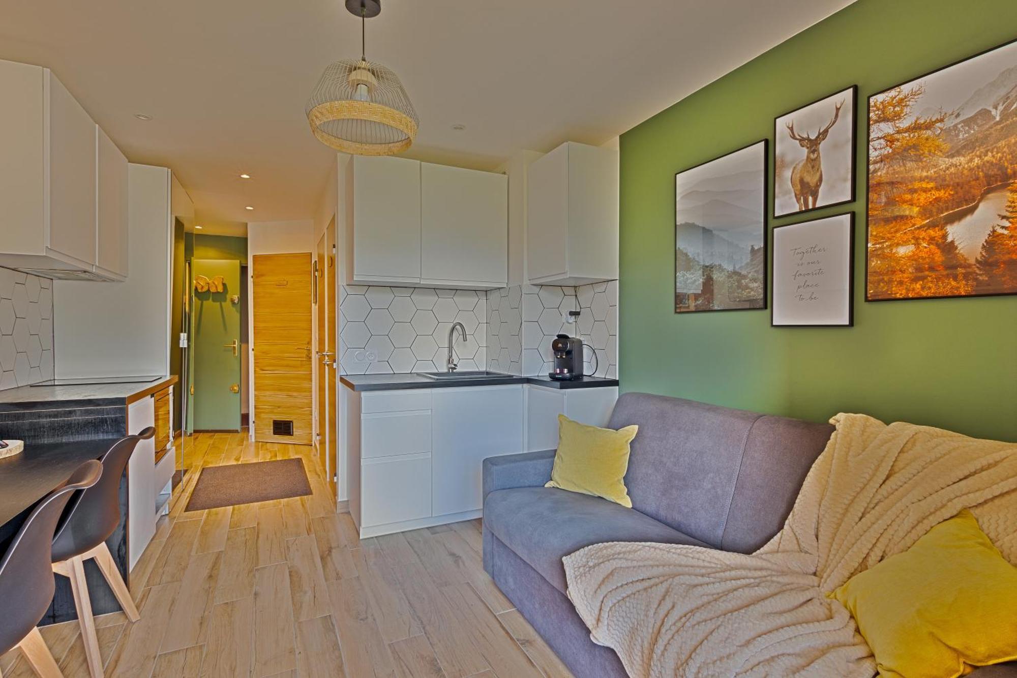 Studio De Charme Avec Vue Sur Le Val D'Allos, Parking Et Wifi Gratuit Buitenkant foto