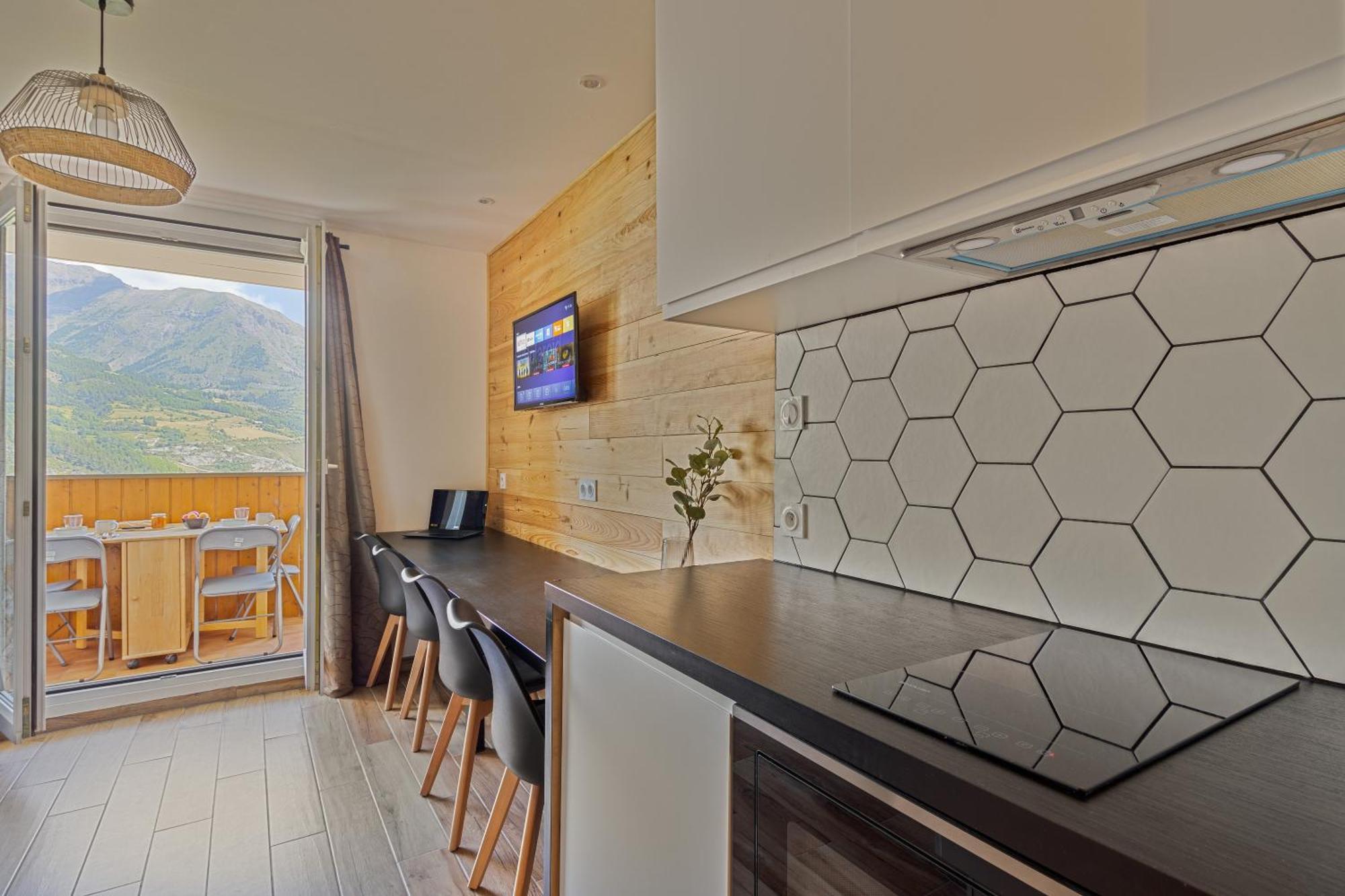 Studio De Charme Avec Vue Sur Le Val D'Allos, Parking Et Wifi Gratuit Buitenkant foto